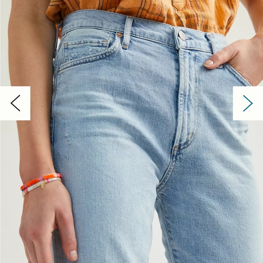 Citizens of Humanity Olivia Slim Straight Jeans size 29 - Picture 2 of 8